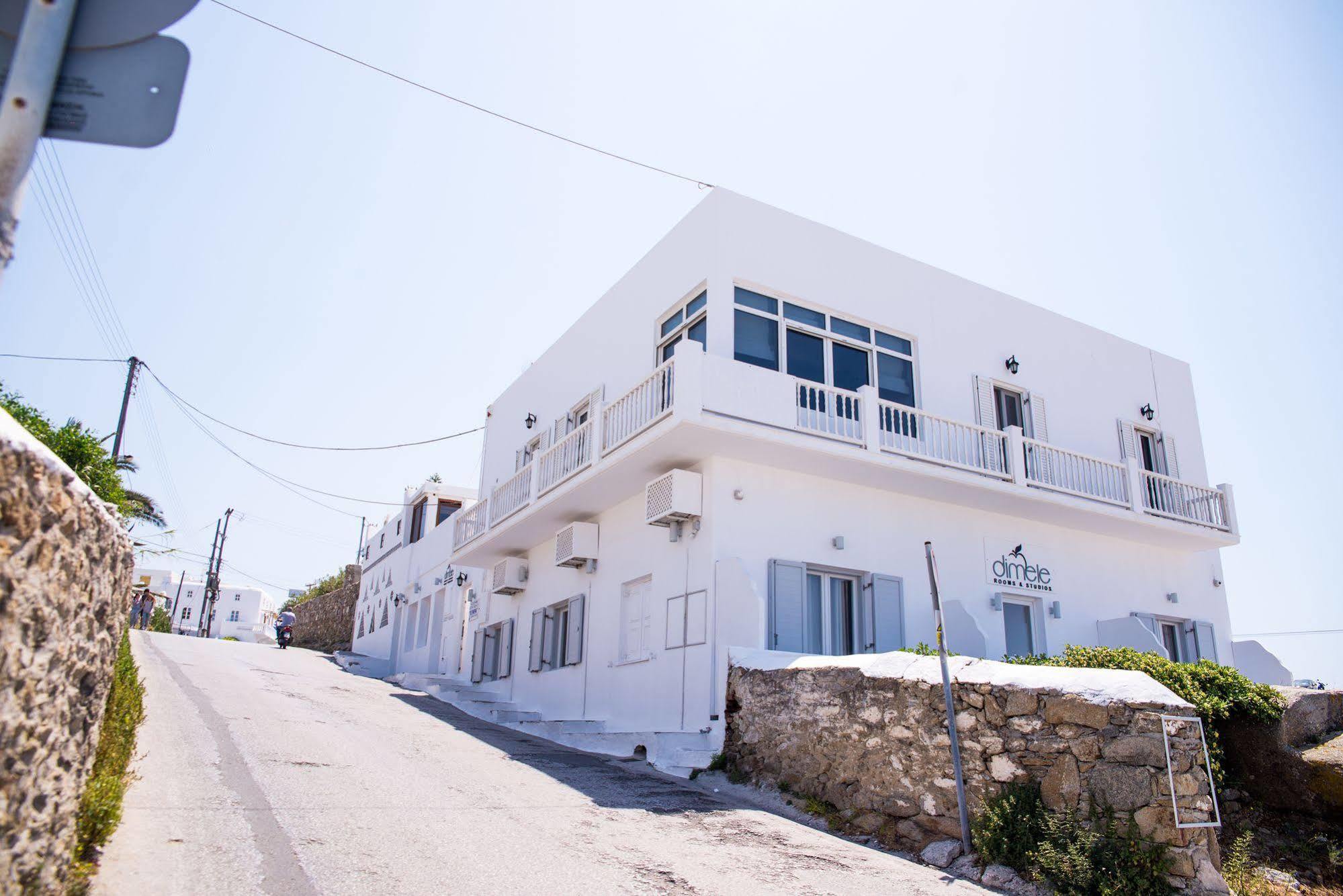 Dimele Rooms & Studios Mykonos Town المظهر الخارجي الصورة